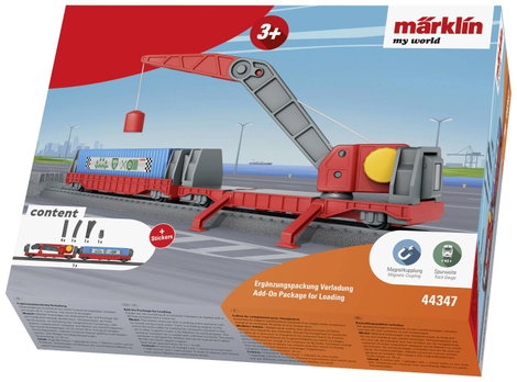 Märklin World 44347 H0 kiegészítő készlet darus teherautóval történő rakodáshoz 2. kép