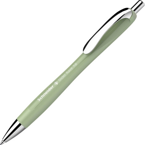 Schneider Schreibgeräte 1 db Slider Rave organic green, Mine Slider 755 XB blau 132544 Golyóstoll Ír