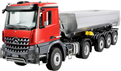 Amewi 22695 Mercedes-Benz Arocs Sattelzug mit Kippauflieger 1:14 Elektro RC kezdő funkcionális model