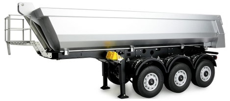 Amewi 22695 Mercedes-Benz Arocs Sattelzug mit Kippauflieger 1:14 Elektro RC kezdő funkcionális model 6. kép