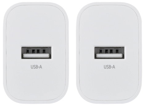 Intenso W5A white double pack USB-C adapter 5 W USB-A Fehér Aljzat dugó 3. kép