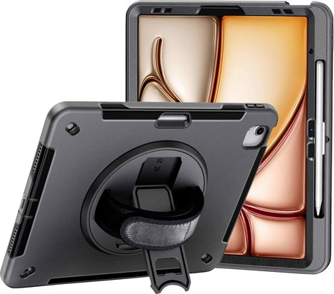 honju Rugged Tablet tok Apple iPad Air 11 (M3, 2025) 27,9 cm (11) Backcover Szürke