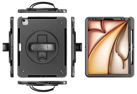 honju Rugged Tablet tok Apple iPad Air 11 (M3, 2025) 27,9 cm (11) Backcover Szürke 2. kép