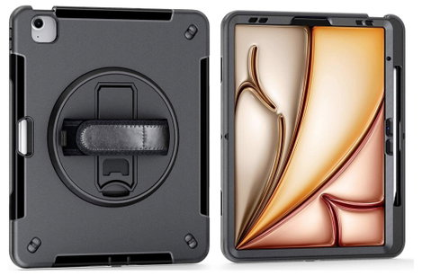 honju Rugged Tablet tok Apple iPad Air 11 (M3, 2025) 27,9 cm (11) Backcover Szürke 3. kép