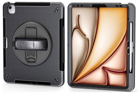 honju Rugged Tablet tok Apple iPad Air 11 (M3, 2025) 27,9 cm (11) Backcover Szürke 4. kép