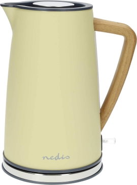 Nedis KAWK510EYW Vízforraló Visszajelző lámpa Sárga Tartalom: 1.7 l