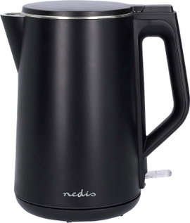 Nedis KAWK361EBK Vízforraló Visszajelző lámpa Fekete Tartalom: 1.5 l