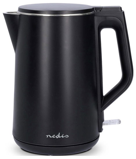 Nedis KAWK361EBK Vízforraló Visszajelző lámpa Fekete Tartalom: 1.5 l 3. kép