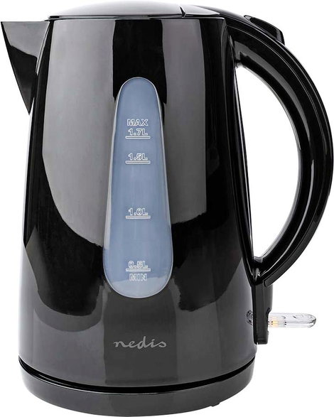 Nedis KAWK130EBK Vízforraló Fekete Tartalom: 1.7 l