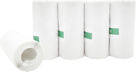 Easypix EASYPIX Sticker Thermopapierrollen Weiß für InstantFUN - 5 Stück Thermo pénztárgépszalag 556