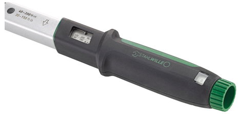 Stahlwille 750NR/200 50021004 Nyomatékkulcs Feltűzhető szerszámokhoz, Racsnival 1/2 (12.5 mm) 40 - 2 4. kép