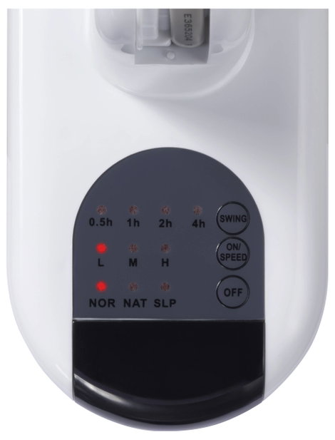 Sygonix Fali ventilátor 45 W (Ø x Ma) 430 mm x 480 mm Fehér 4. kép