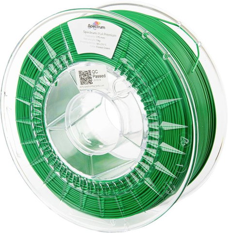 Spectrum Filaments 80004 PLA Premium 3D nyomtatószál PLA műanyag 1.75 mm 1000 g forest green, Zöld 1