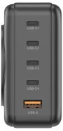 VOLTCRAFT UC-4C1A240W01 USB-s töltőállomás 240 W USB-C®, USB-A Power Delivery 3.0 Fekete Beltér GaN, 2. bélyegkép