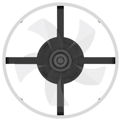 Westinghouse Mennyezeti ventilátor 20 W (Ø x Ma) 500 mm x 165 mm Fekete Időzítő, Távirányítóval, Vil 3. kép