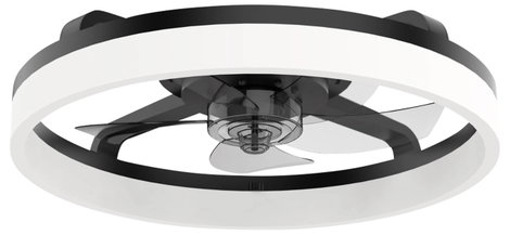 Westinghouse Mennyezeti ventilátor 20 W (Ø x Ma) 500 mm x 165 mm Fekete Időzítő, Távirányítóval, Vil 4. kép