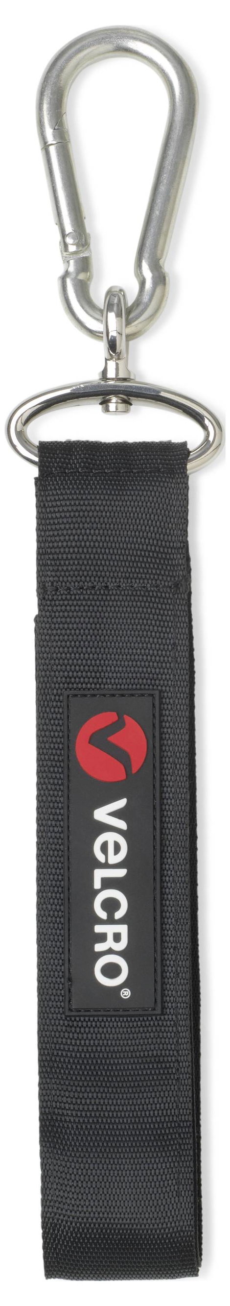 VELCRO® Tépőzáras heveder Pánttal Extra erős (H x Sz) 813 mm x 25 mm Fekete 1 db 3. kép