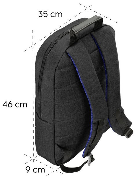 Hama Notebook hátizsák Alkalmas: Max.: 39,6 cm (15,6) Fekete 4. kép