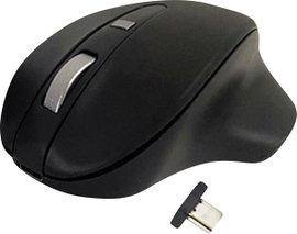 Matias M20DCBB Ergonomikus egér Vezeték nélküli Optikai Fekete 4 Gombok 1000 dpi, 1600 dpi Ergonómik
