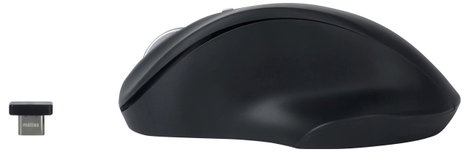 Matias M20DCBB Ergonomikus egér Vezeték nélküli Optikai Fekete 4 Gombok 1000 dpi, 1600 dpi Ergonómik 3. kép