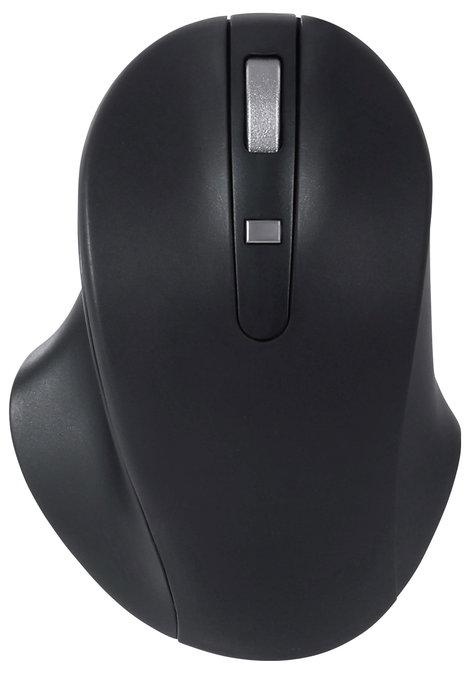Matias M20DCBB Ergonomikus egér Vezeték nélküli Optikai Fekete 4 Gombok 1000 dpi, 1600 dpi Ergonómik 5. kép