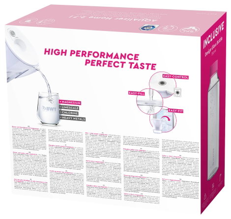 BWT AQUALIZER Home 626883 Vízszűrő 2.7 l Fehér 3. kép