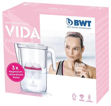 BWT VIDA man 815485 Vízszűrő 2.6 l Fehér 2. kép