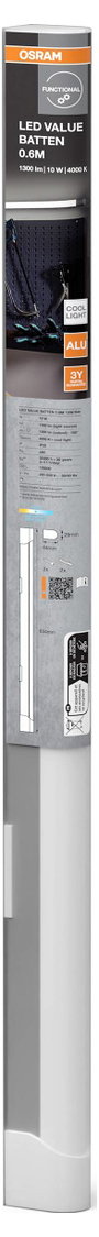 OSRAM HOMELIGHTING LED Value Batten 600 mm 10 W 4000 K LEd-es világító léc 3. bélyegkép