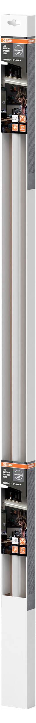OSRAM HOMELIGHTING LED Switch Batten 1200 mm 14 W 4000 K LED-es polc alá szerelhető lámpa 3. kép