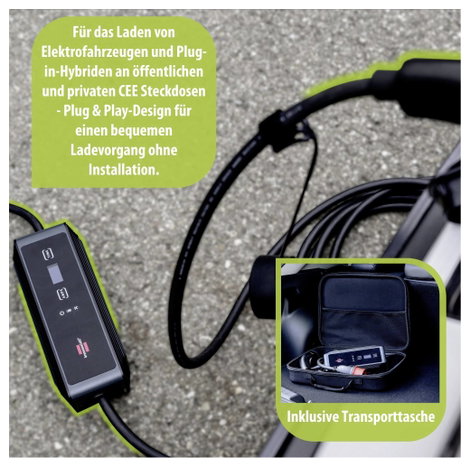 Brennenstuhl eMobility töltőkábel 2. típus 2. üzemmód 16 A 11 kW 6. kép