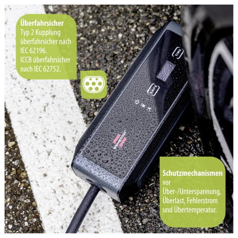 Brennenstuhl eMobility töltőkábel 2. típus 2. üzemmód 16 A 11 kW 7. kép