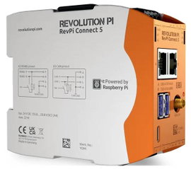 Revolution Pi by Kunbus RevPi Connect 5 100412 SPS bővítő egység 24 V/DC