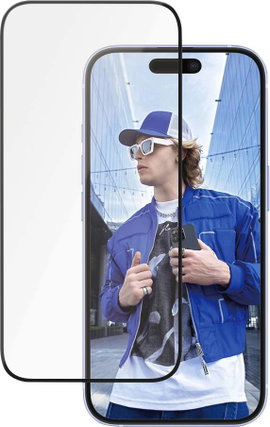 PanzerGlass Ceramic Kijelzővédő üveg Apple iPhone 15, iPhone 16 1 db Ujjlenyomatmentes, Karcálló 285
