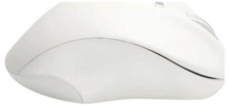 Matias M20DCW Ergonomikus egér Vezeték nélküli Optikai Fehér 4 Gombok 1000 dpi, 1600 dpi Ergonómikus 3. kép