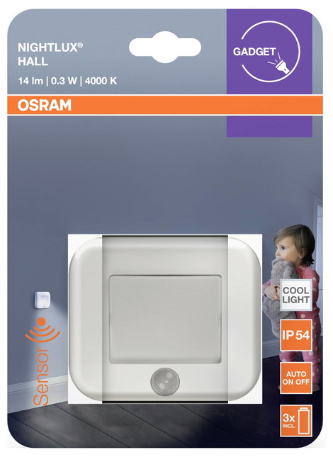 OSRAM HOMELIGHTING NIGHTLUX Hall White 4099854530999 LED-es éjszakai fény 3. kép