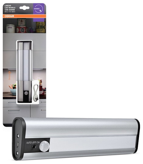 OSRAM HOMELIGHTING Linear LED Mobile USB 200 White 4099854497391 LED-es polc alá szerelhető lámpa 2. kép