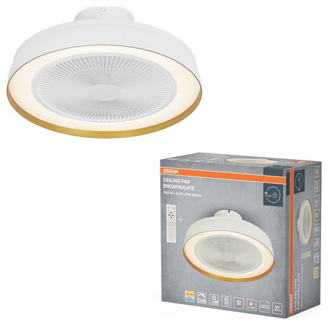 OSRAM HOMELIGHTING Ceiling Fan Compact 480 49W White Mennyezeti ventilátor 49 W 2. kép