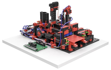 fischertechnik education 571910 Fertigungslinie 24 V Kész készülék 2. kép
