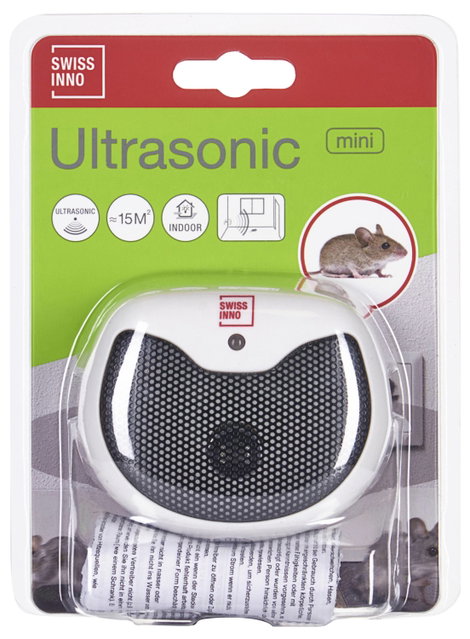 Swissinno Mini Ultraschall Indoor Rágcsálóriasztó Funkcióelv Elriasztás Hatótáv 15 m² 1 db 2. kép
