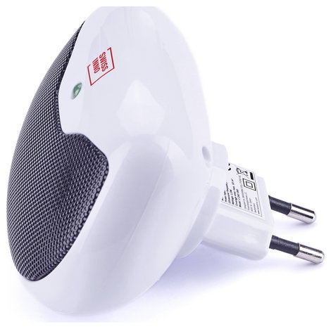 Swissinno Mini Ultraschall Indoor Rágcsálóriasztó Funkcióelv Elriasztás Hatótáv 15 m² 1 db 3. kép