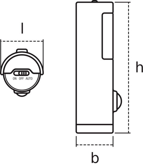 OSRAM HOMELIGHTING Nightlux Torch White 4099854531231 LED-es éjszakai fény zseblámpával 4. kép