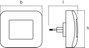 OSRAM HOMELIGHTING Lunetta Hall White 4099854532191 LED-es éjszakai fény 4. bélyegkép
