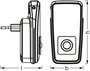 OSRAM HOMELIGHTING Lunetta Torch Inductive Sensor White LED-es éjszakai fény zseblámpával 4. bélyegkép
