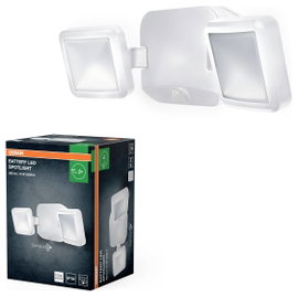 OSRAM HOMELIGHTING Battery LED Spotlight Sensor 10W 4000K IP54 White 4099854497513 Kültéri fényszóró