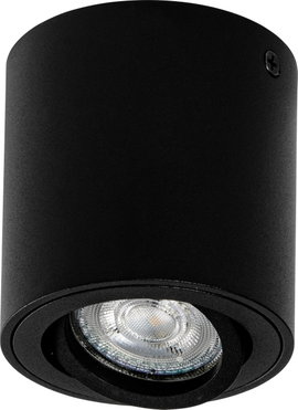 OSRAM HOMELIGHTING Spot Surface Round GU10 Black 4099854445965 LED-es kültéri fali lámpa GU10 Fekete