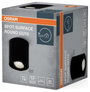 OSRAM HOMELIGHTING Spot Surface Round GU10 Black 4099854445965 LED-es kültéri fali lámpa GU10 Fekete 3. bélyegkép