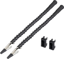 TOOLCRAFT Nyáklap tartó 2 darab (H x Sz x Ma) 282 x 14 x 25 mm