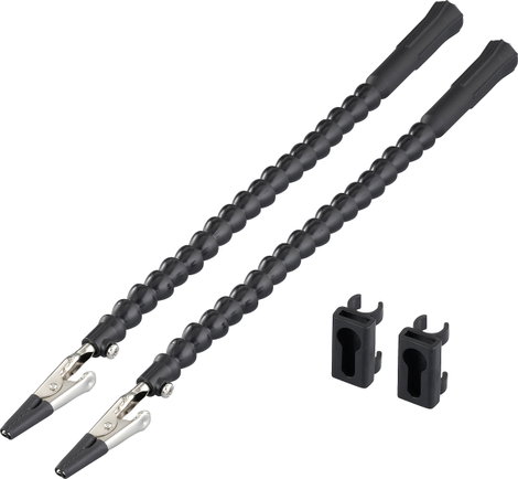 TOOLCRAFT Nyáklap tartó 2 darab (H x Sz x Ma) 282 x 14 x 25 mm