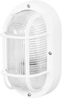 OSRAM HOMELIGHTING Bulkhead Essential Oval E27 White 4058075845565 Mennyezeti lámpa, Fali lámpa Fehé bélyegkép