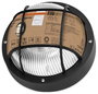 OSRAM HOMELIGHTING Bulkhead Essential Round E27 Black 4058075845626 Mennyezeti lámpa, Fali lámpa Fek 2. bélyegkép